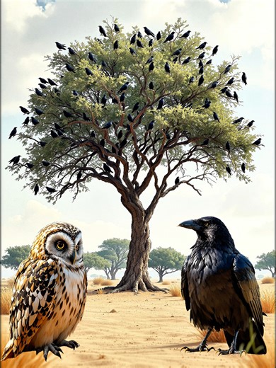 Owl or Crow: A Fascinating Animal Story