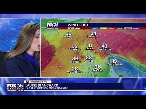 LIVE: TRACKING 45 MPH WIND GUSTS