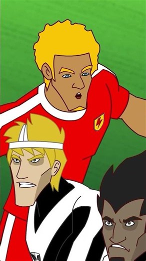 Zombie Soccer Scare! 🧟‍♂️⚽ Supa Strikas vs Grimm FC! #SupaStrikas #Shorts #Football