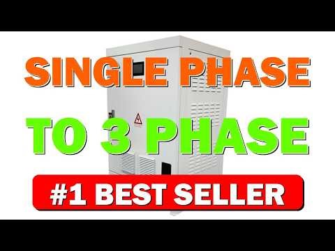 Single Phase to 3 Phase Converter, 20HP 15kW 480V Input 1 Phase - B0DBQJ54HC