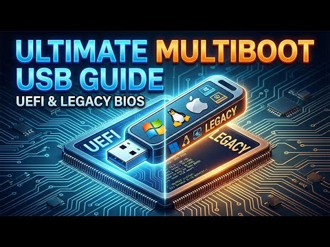 The Ultimate Multiboot USB Guide for UEFI & Legacy BIOS
