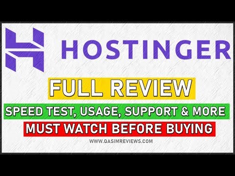 Hostinger Review 2026 - Pros & Cons, Speed Test, Demo, Support & Details of Hostinger