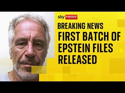 BREAKING: First batch of Jeffrey Epstein files are released