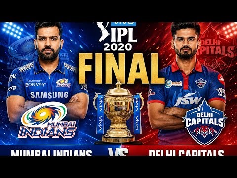 IPL 2020 FINAL | MUMBAI INDIAN VS DELHI CAPTIAL