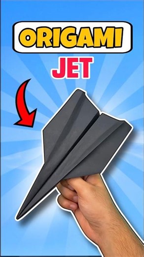 How to Make a Paper Airplane Origami Jet | Paper Plane