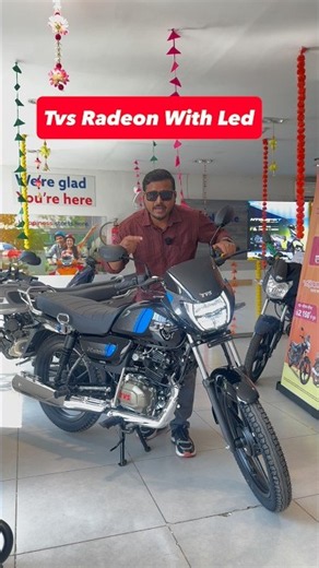 Tvs Radeon with Led Headlamp Launch Price #tvsradeon #radeon #shorts #trending
