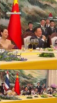 Thai PM Anutin sings ‘Tian Mi Mi’ during luncheon with Chinese Premier Li Qiang