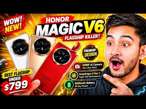 HONOR Magic V6 — Future Phone is HERE! 🚀