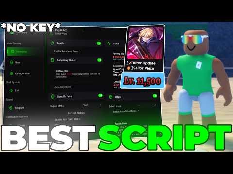 [🔰BEST] Sailor Piece Script – *NO KEY* Auto Farm, Auto Dungeon, Auto Quest, Auto Boss!