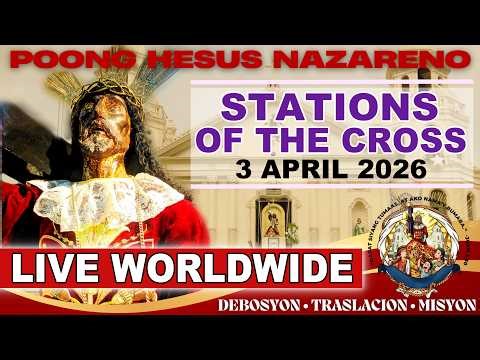 Quiapo Church • 3 April 2026 • STATIONS OF THE CROSS