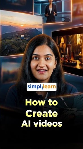 How To Create AI Videos In 2026 | AI Video Generation Tutorial For Beginners | #Shorts #Simplilearn