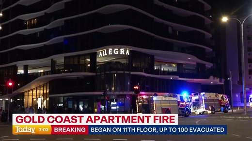 #BREAKING: An e-bike battery explosion in a Gold Coast apartment building has sparked an evacuation. #9News | 9 News Gold Coast