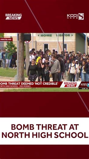 Des Moines' North High School evacuated after bomb threat