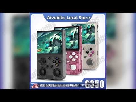 BATLEXP G350 Handheld Game Console 3.5'' IPS Screen Linux System Dual Joystick Vibration Motor Retro