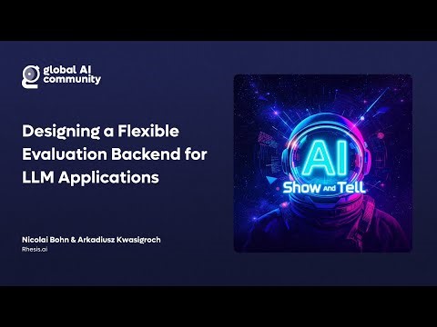 Designing a Flexible Evaluation Backend for LLM Applications