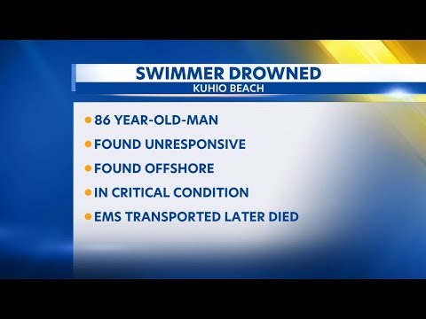 86-year-old man dies after pulled from waters of Waikiki beach
