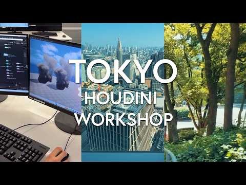 Houdini Ignite Workshop Tokyo Vlog