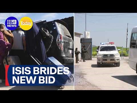 ISIS brides' new bid to return home | 9 News Australia