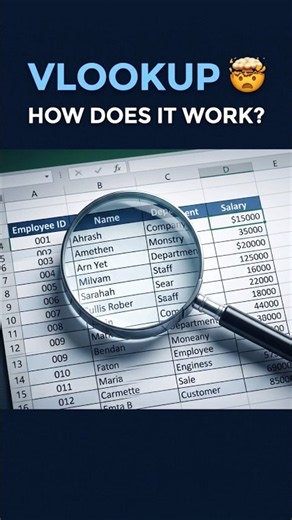 VLOOKUP Explained Simply for Beginners | Excel
