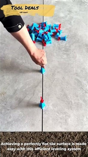 Using a Manual Tile Leveling System for a Flush Finish