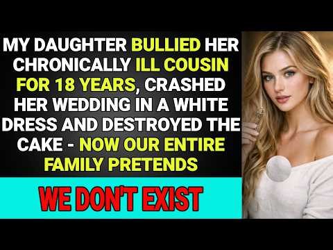 My Daughter Bullied Her Chronically Ill Cousin for 18 years, crashed her wedding.