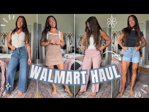New Summer into Fall Wardrobe for $130! WALMART Fashion Haul Try On