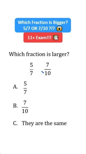 Comparing Fractions