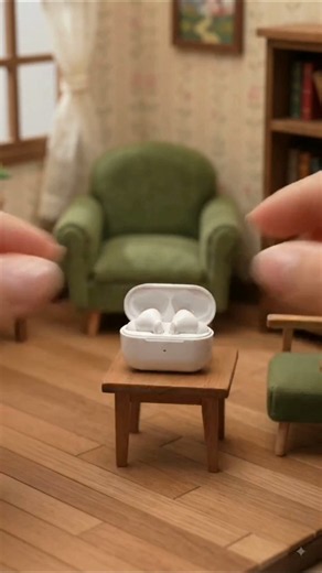 Mini AI Translator Earbuds.