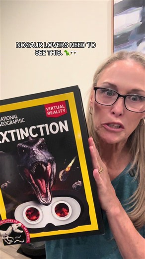 A VR experience, a 20-inch T-Rex fossil, and the quality you’d expect from National Geographic. 🦖 This is one of those gifts that gives them something to do instead of just another toy. #NationalGeographic #DinosaurToys #VRExperience #DinosaurLovers #ChristmasGiftIdeas