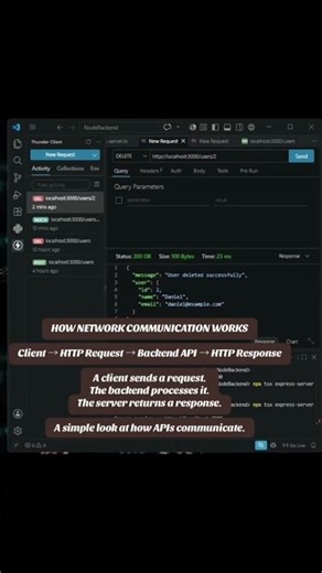 How API Communication Works | Node.js & Express