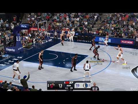 NBA 2K27 - Miami Heat vs Dallas Mavericks - Gameplay (PS5 UHD) [4K60FPS]