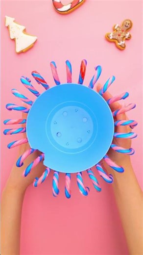 🍬 Candy POT for the Christmas Tree? So CREATIVE! 🎄✨ #shorts #kids