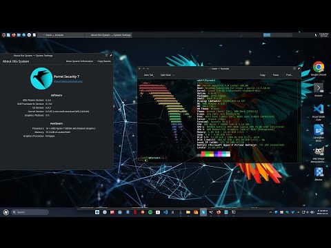 PARROT OS 7 and KDE 6 - How To install KDE via ParrotOS 7 and Windows 11 - WSL - Linux - YouTube
