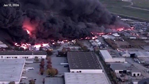 New footage shows scale of devastation after UPS plane crash in Kentucky