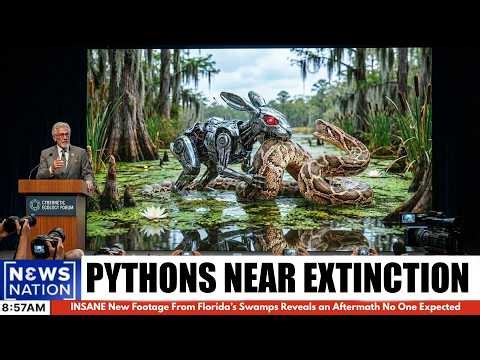 Florida Released HUNDREDS of Robotic Rabbits To Kill Pythons — What They Filmed Is Unreal