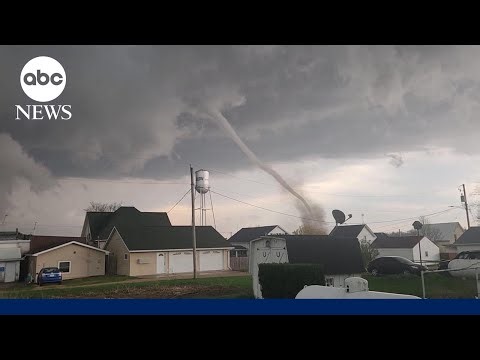 Severe storms leave trail of destruction, trigger multiple reported tornadoes