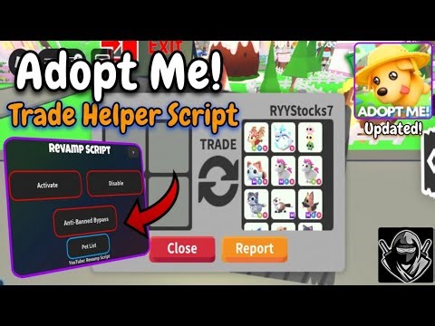 [NEW] Adopt Me! Trade Helper Script | Trade Scam, Auto Farm, Freeze Trade & More | Pastebin Script 🔥