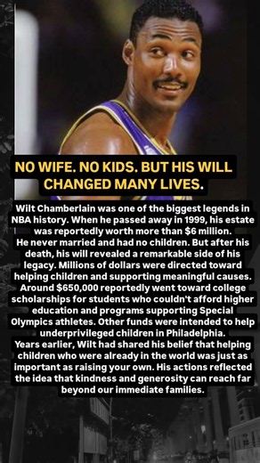 Wilt Chamberlain’s Lasting Legacy ❤️🏀