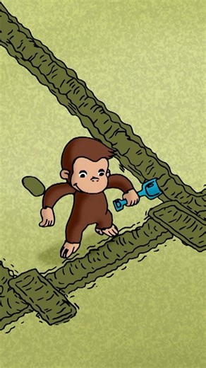 George Builds A Sandcastle! #shorts