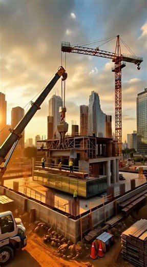 City Skyscraper Rise