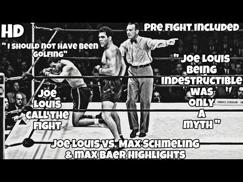 Joe Louis vs. Max Schmeling Full Fight Highlights 