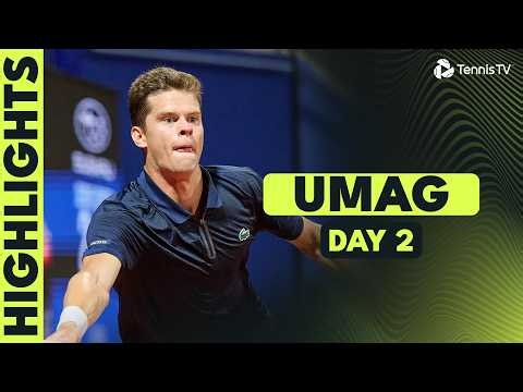 Carreno Busta Battles Dodig; Blockx Takes On Droguet & More 💥 | Umag 2026 Highlights Day 2