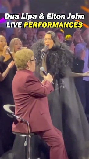 Dua Lipa & Elton John Cold Heart Live Performance ❤️‍🔥