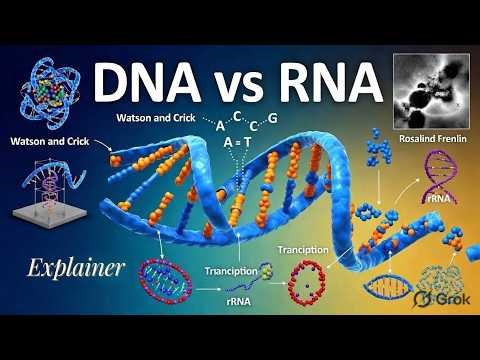 DNA vs RNA: The Ultimate Biochemistry Breakdown (You Won't Believe the Differences!)