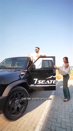وعدتها اجيب الأجدد و الاكبر 😶‍🌫️ Jetour T2 - 7 Seater بس الذهب نسيته 🫣 @JetourUAE @Elite Group Holding