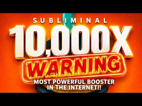 🚨 THIS MAKES ANY SUBLIMINAL 10,000X MORE POWERFUL!! [ ONE LISTEN ⚡]