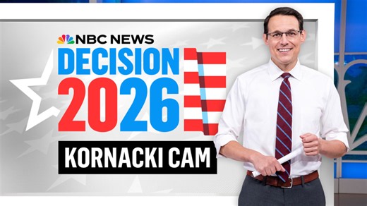 Watch live: Kornacki Cam: Steve analyzes primary election results in Florida, key updates from WY, AK