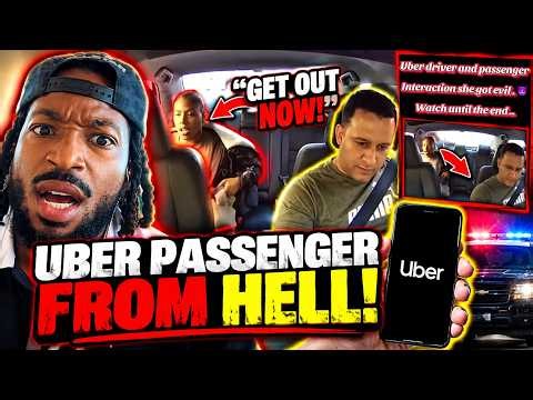 Entitled Black Woman With BAD ATTITUDE Refuses To Leave Uber… Driver Calls The COPS!