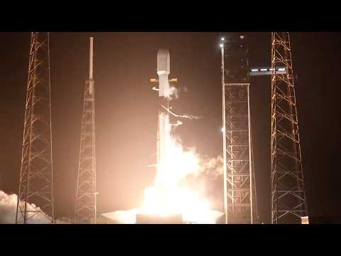 Blastoff! SpaceX launches 29 Starlink satellites from Florida, nails landing