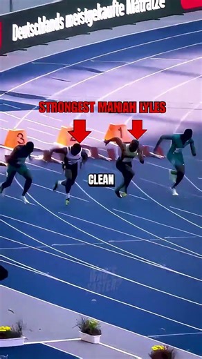 Noah Lyles vs The Strongest Sprinter Ever! 😱 #trackandfield